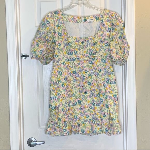 Lovers and Friends Luella Mini Dress in Catherine Floral Size XL - Picture 4 of 13